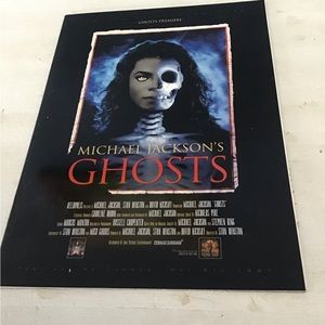 Michael Jackson Ghosts Cannes Festival Glossy Program New